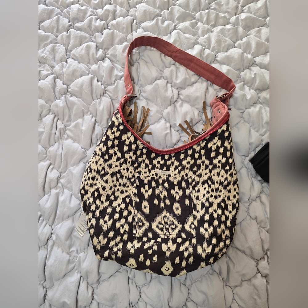 Ecote Multicolor Patchwork Shoulder Bag - image 8